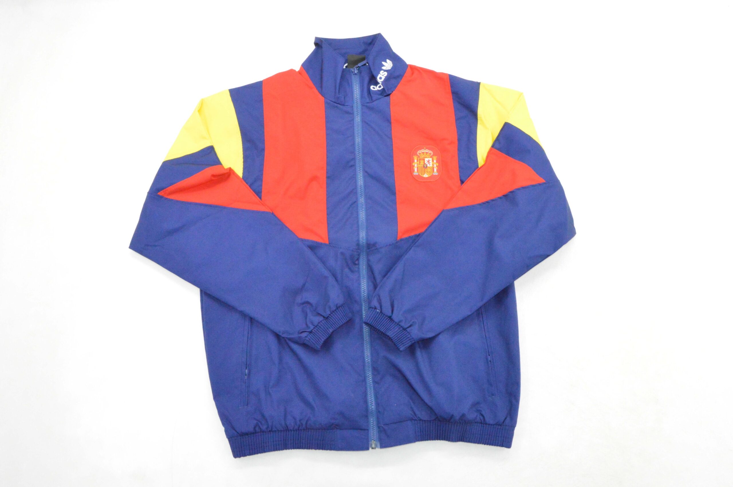 Cortavientos España Azul-Rojo Retro / Mundial 2026
