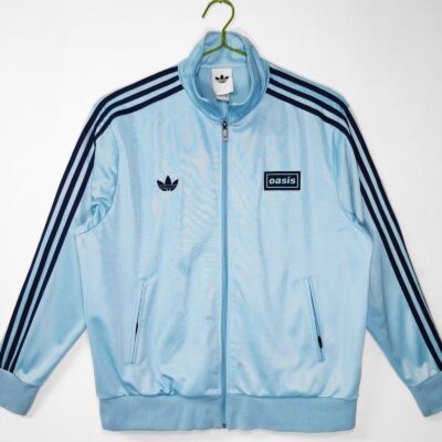 Adidas X Oasis Sudadera Azul Celeste