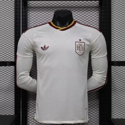 Camiseta España Visitante / Player version / Manga Larga / Mundial 2026