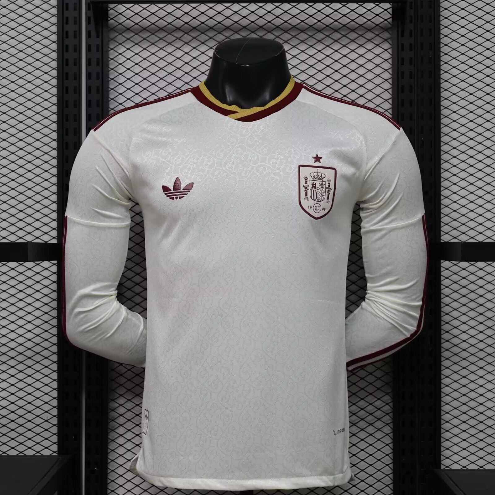 Camiseta España Visitante / Player version / Manga Larga / Mundial 2026