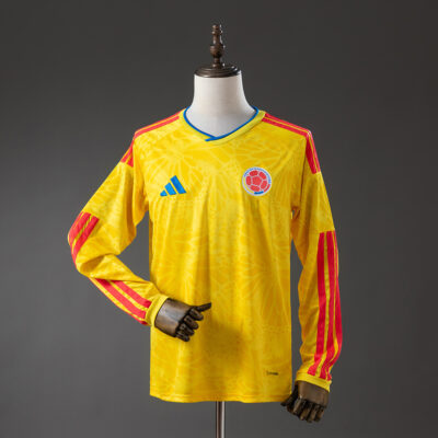 Camiseta Colombia Local / Fan version / Manga Larga / Mundial 2026