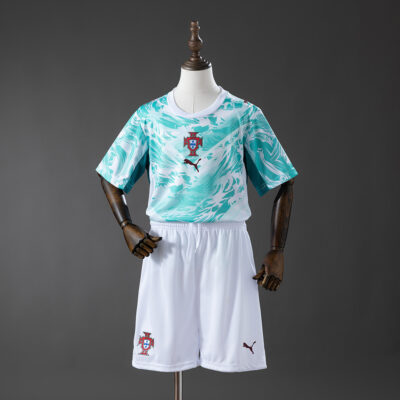 Camiseta Portugal Visitante / Kid version / Fan version / Mundial 2026