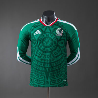 Camiseta Mexico Local / Player version / Manga Larga / Mundial 2026