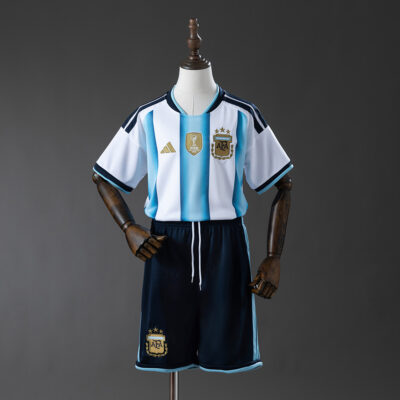 Camiseta Argentina Local / Kid version / Fan version / Mundial 2026