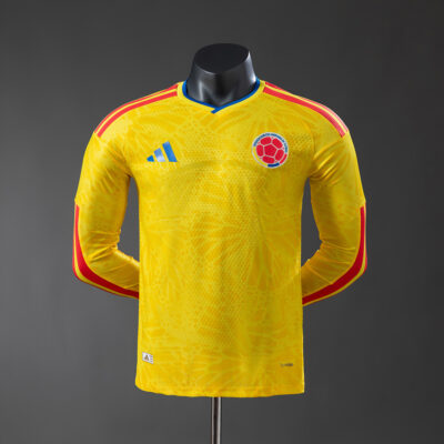 Camiseta Colombia Local / Player version / Manga Larga / Mundial 2026
