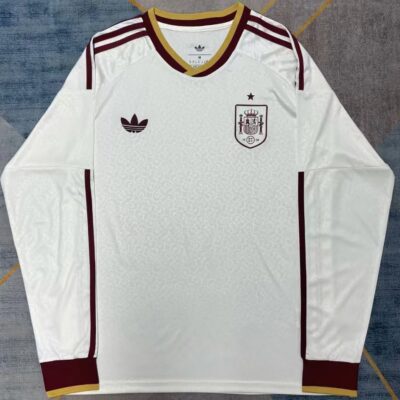 Camiseta España Visitante / Fan version / Manga Larga / Mundial 2026