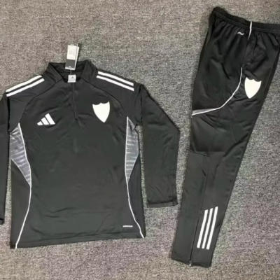 Sevilla Chandal Entrenamiento Negro / Media Cremallera / 25-26