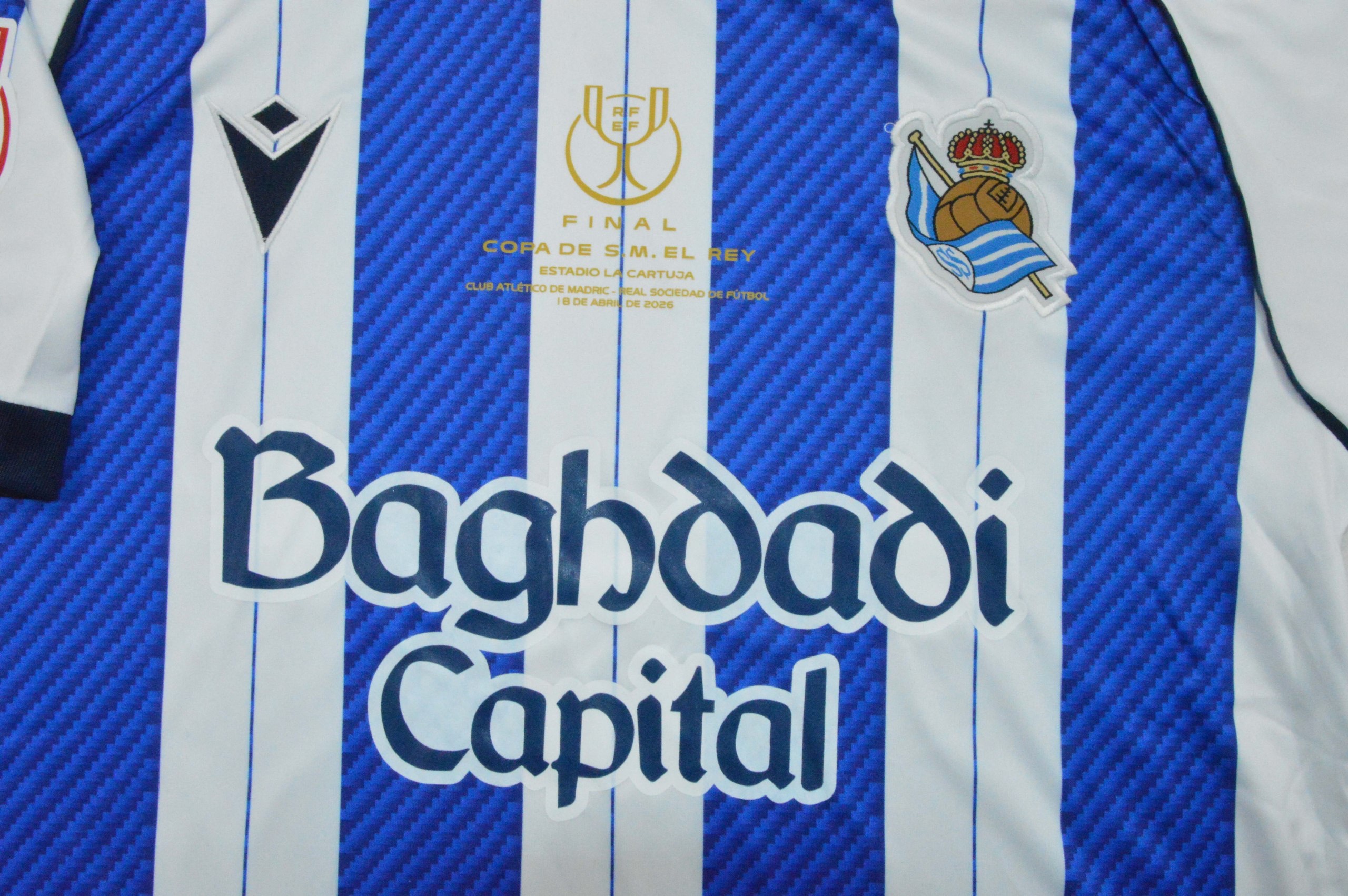 Camiseta Real Sociedad 25-26 / Final Copa del Rey - Imagen 3