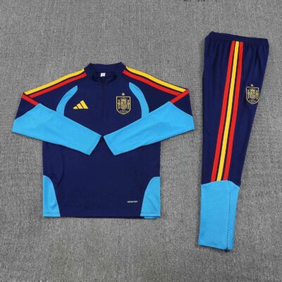 Chándal España Calentamiento Azul Marino - Mundial 2026