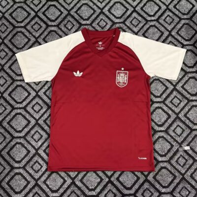 Camiseta España Entrenamiento Roja / Fan versión / Mundial 2026