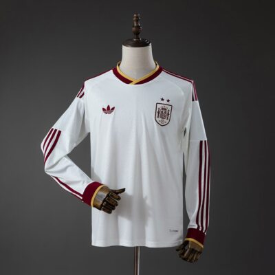 Camiseta España Visitante / 2 Estrellas / Fan version / Manga Larga / Mundial 2026