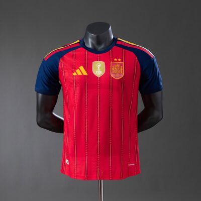 Camiseta España Local / 2 Estrellas / Player version / Campeón Mundial 2026