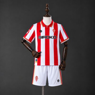 Camiseta Real Sporting de Gijon Local 26-27 / Kid version / Fan version