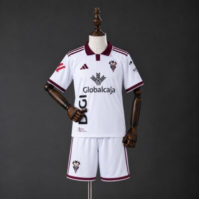 Camiseta Albacete Balompie Local 26-27 / Kid version / Fan version
