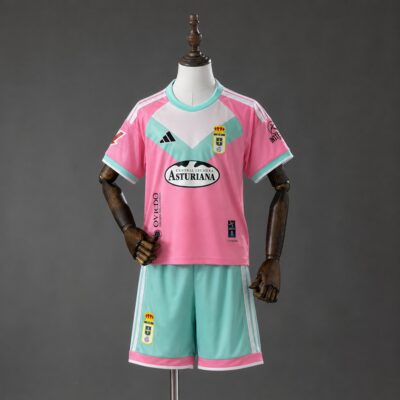 Camiseta Real Oviedo Visitante 26-27 / Kid version / Fan version