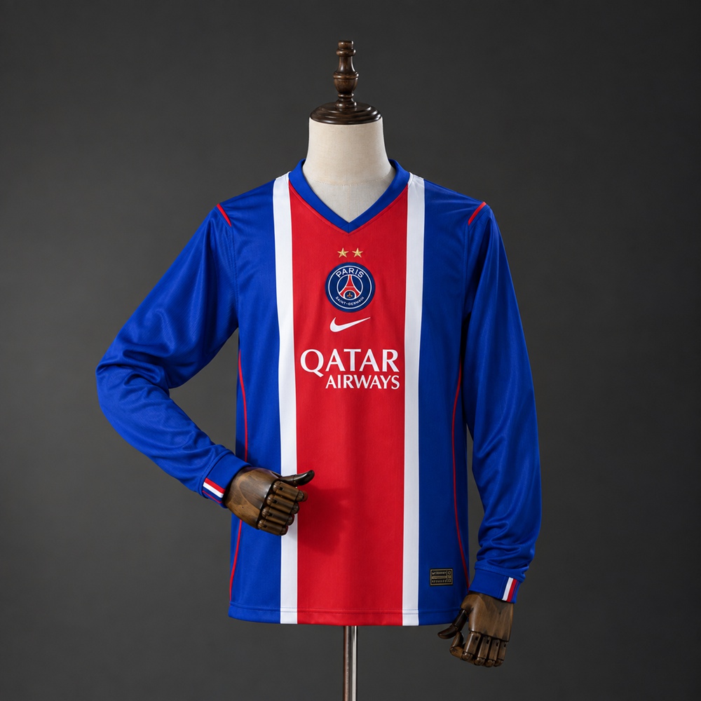 Camiseta Paris Saint-Germain FC Local 26-27 / Fan version / Manga Larga