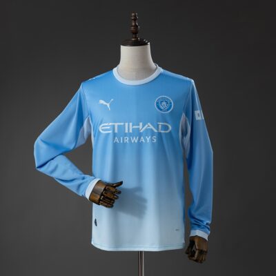 Camiseta Manchester city fc Local 26-27 / Fan version / Manga larga