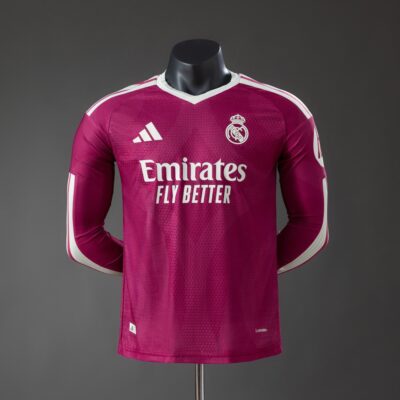 Camiseta Real Madrid Tercera equipacion / Player Version / Manga larga / 26-27