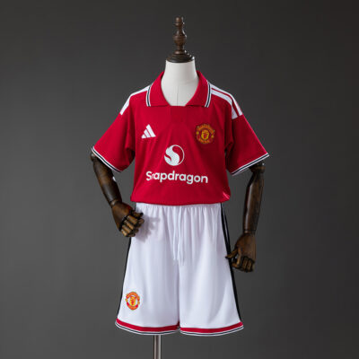 Camiseta Manchester United Fc Local 26-27 / Kid version / Fan version